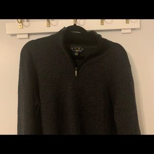 100% Cashmere Club Room 1/4 Zip Sweater